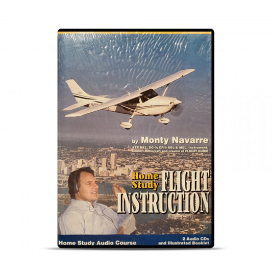 Home Study Flight Instruction CD audio-based aviation training program for student pilots