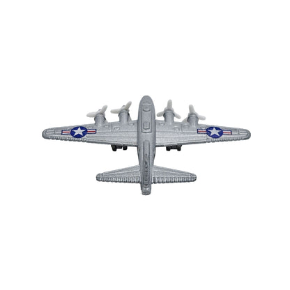 WowToyz B-17 Flying Fortress Silver – Rear Aircraft View