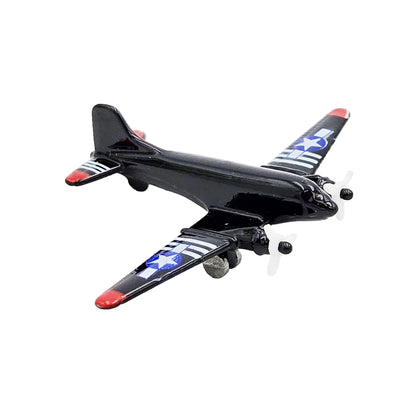 WowToyz Classic Mini Props C-47 Skytrain Black – Angled Right View