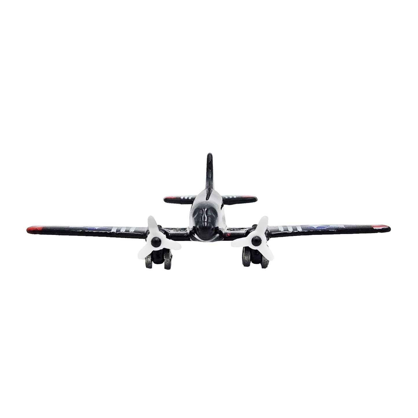 WowToyz C-47 Skytrain Black – Nose Front View