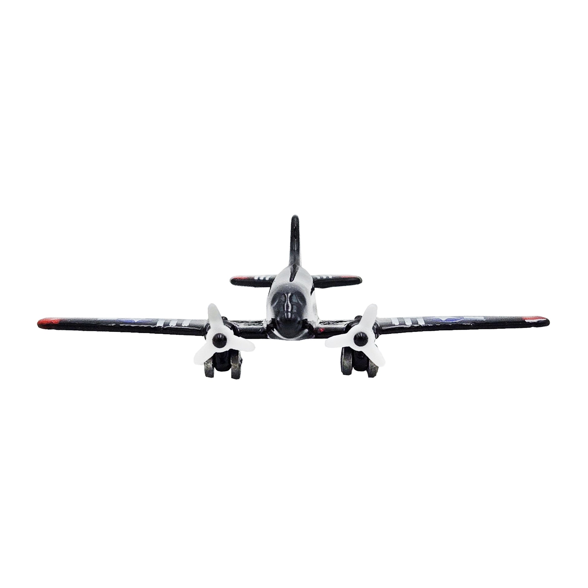 WowToyz C-47 Skytrain Black – Nose Front View