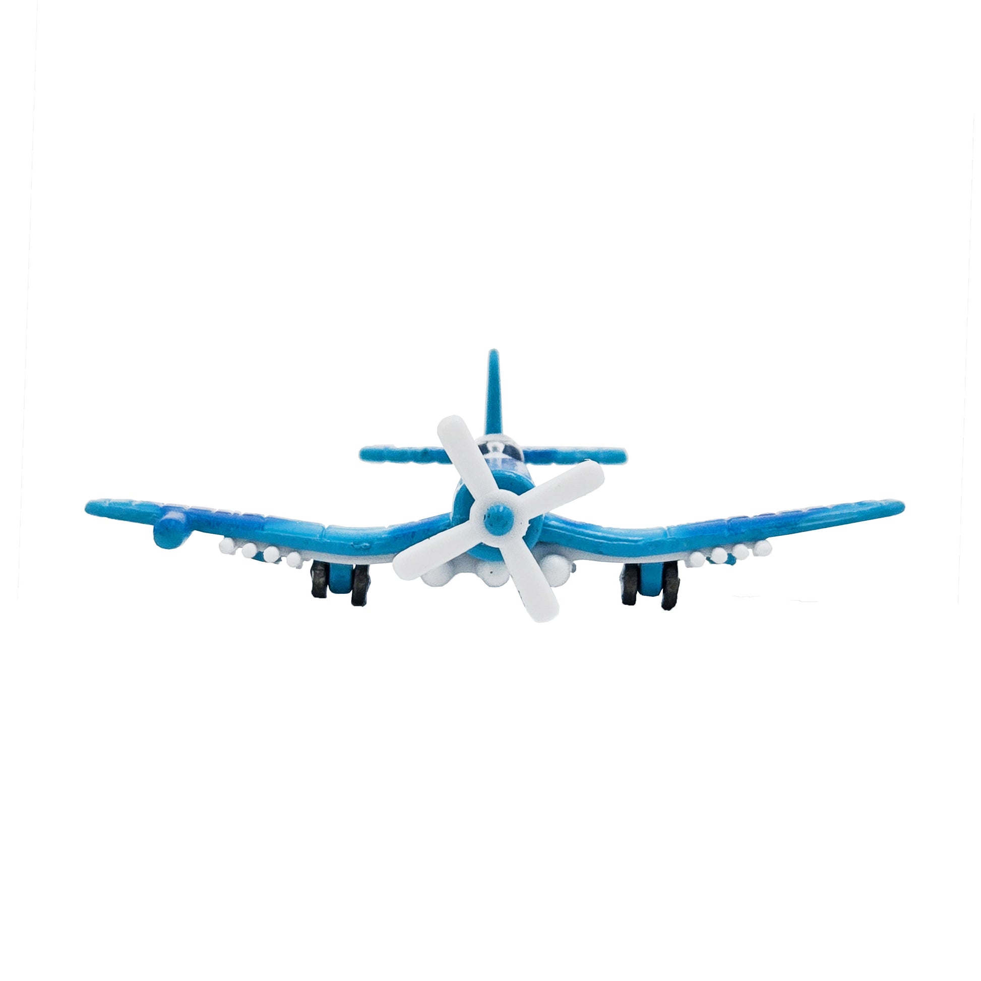 WowToyz F4U Corsair Blue – Nose Front View
