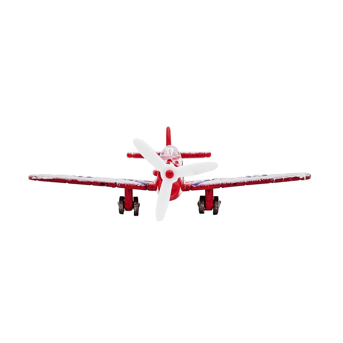 WowToyz Messerschmitt Bf 109 Red – Nose Front View