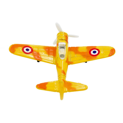 WowToyz Zero Fighter Yellow – Rear Aircraft View