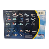 WowToyz E-Z Build C-130 Fat Albert Blue Angels Model – Back View with Product Info and Assembly Guide