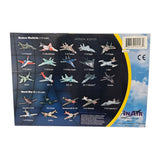 WowToyz E-Z Build C-130 Fat Albert Blue Angels Model – Back View with Product Info and Assembly Guide