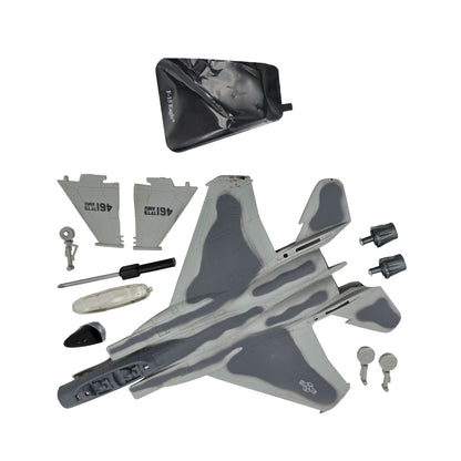 WowToyz® E-Z Build™ F-15 Eagle® 1:72 scale model out of box - realistic fighter jet model for display and play