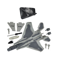 WowToyz® E-Z Build™ F-15 Eagle® 1:72 scale model out of box - realistic fighter jet model for display and play