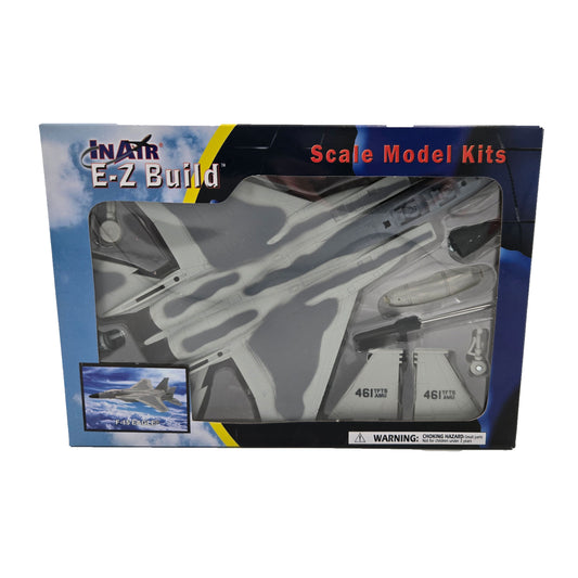 WowToyz® E-Z Build™ F-15 Eagle® 1:72 scale model front view - easy-to-assemble fighter jet replica