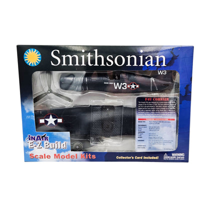 WowToyz E-Z Build F4U Corsair Model – Front View in Smithsonian Packaging
