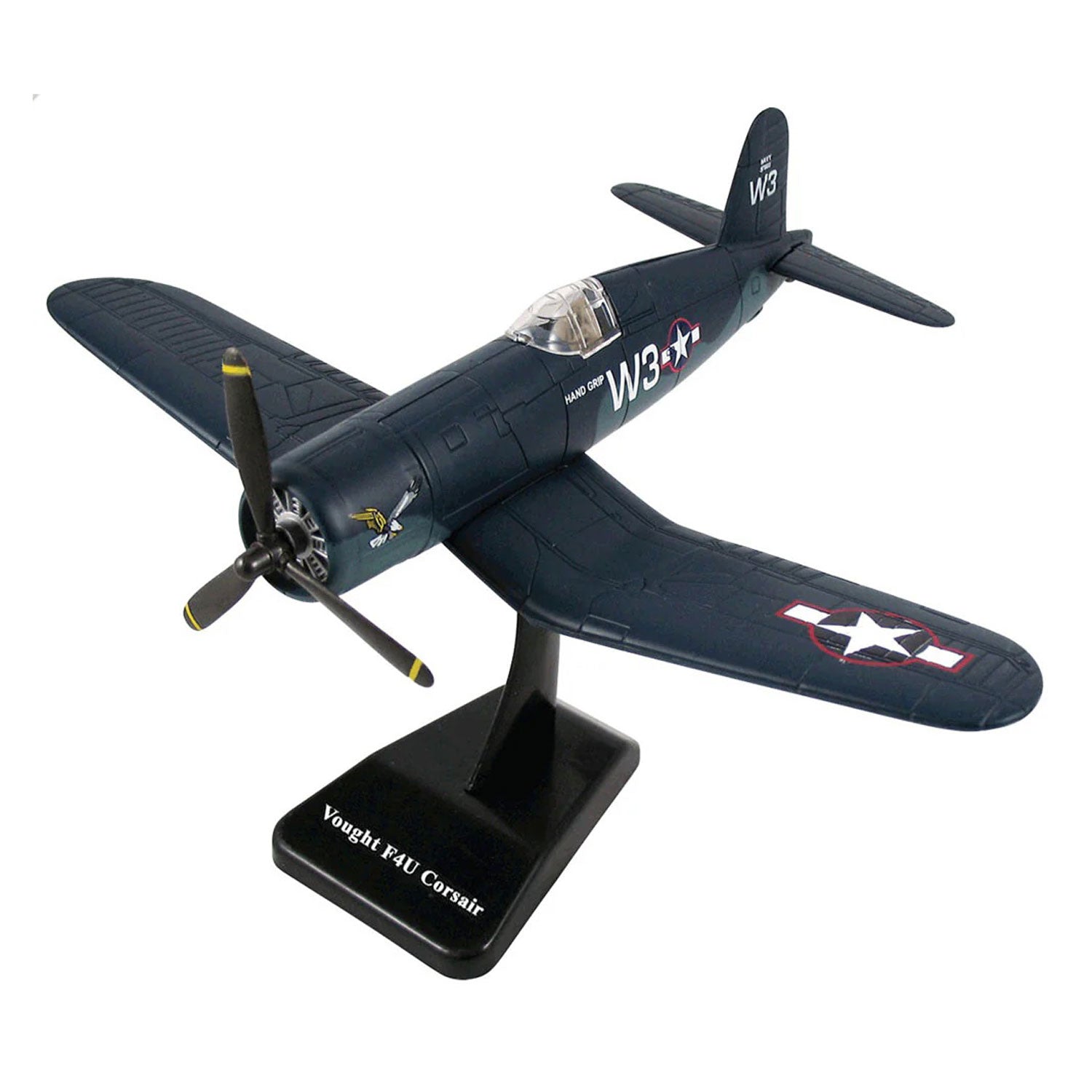 WowToyz E-Z Build F4U Corsair® 1:48 Scale Model – Fully Assembled Aircraft Display