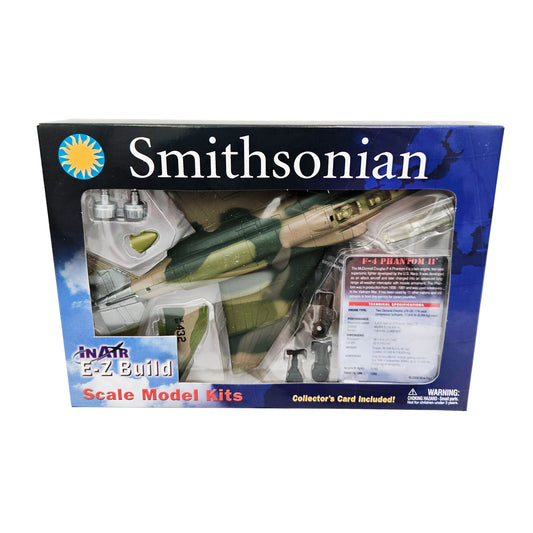 WowToyz Smithsonian E-Z Build F-4 Phantom Model – Front View in Packaging
