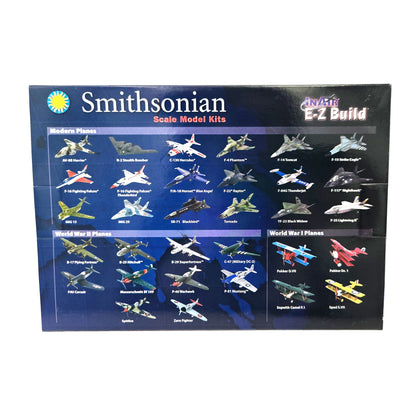 WowToyz Smithsonian E-Z Build P-40 Warhawk Model Kit – Back View with Assembly Instructions