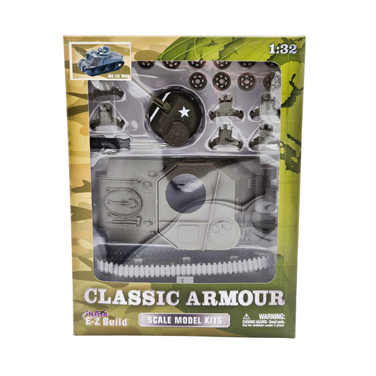 WowToyz E-Z Build M3 Lee Tank Model Kit – Front View in Packaging