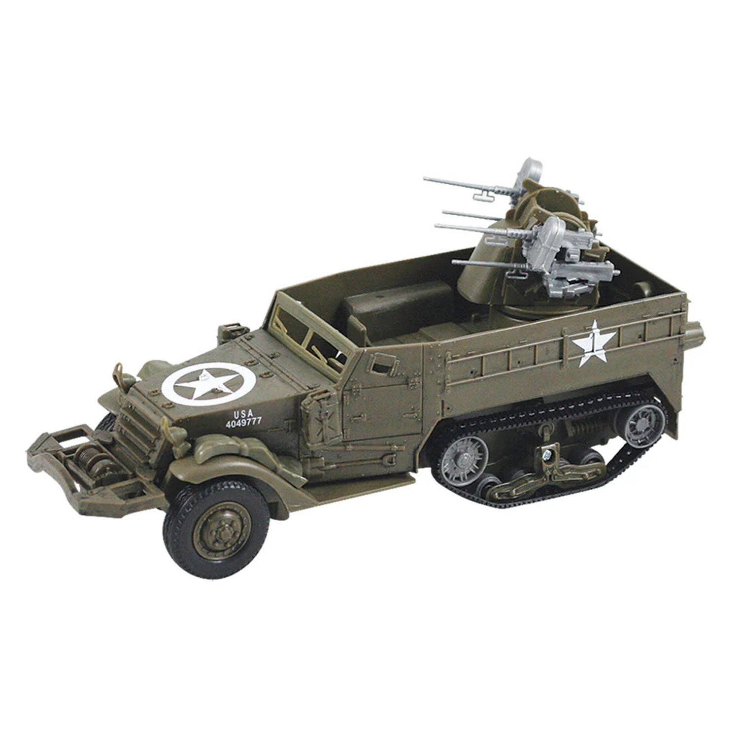 WowToyz E-Z Build M16 Half Track Model Kit – Fully Assembled Display Model