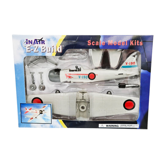 WowToyz E-Z Build Zero Fighter Model Kit – Front View in Packaging