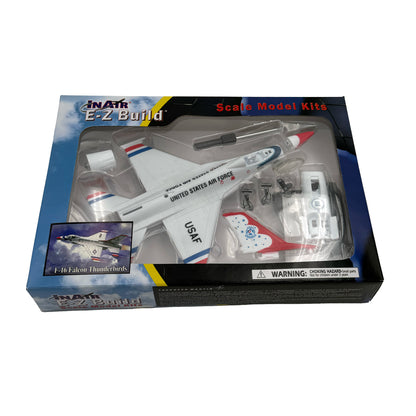 WowToyz - E-Z Build™ F-16 Fighting Falcon® Thunderbirds Aircraft Model, boxed