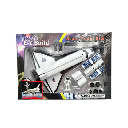 WowToyz E-Z Build Space Shuttle Model Kit – Front View in Packaging