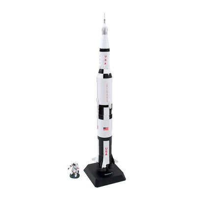 WowToyz E-Z Build Saturn V Rocket Model Kit – Fully Assembled Display Model