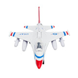 WowToyz F-16 Thunderbirds Pullback Jet – Front View Showing Nose and Cockpit