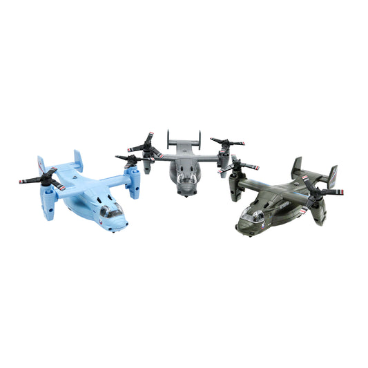 WowToyz® - In Air® V-22 Osprey Jumbo Diecast Pullback (Color May Vary)