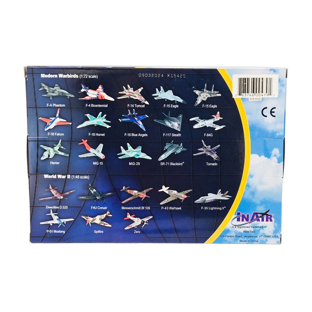 WowToyz® E-Z Build™ Fokker Dr.1 1:48 scale model back view with product details - collectible historical aircraft model