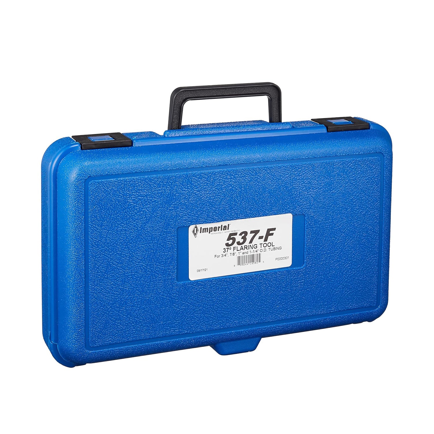Blue hard carrying case for Imperial 537-F flaring tool