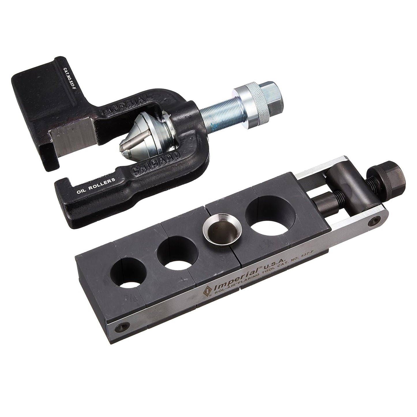 Imperial 537-F Rol-Air flaring tool close-up view