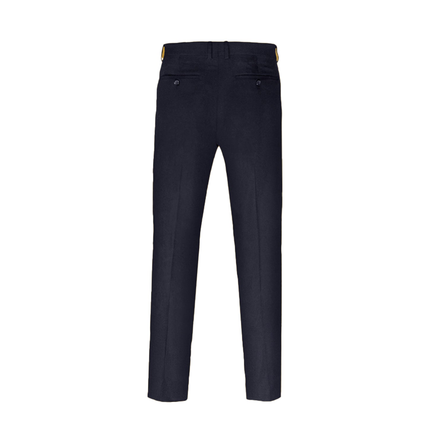 JetSeam Men's Gen2 Pilot Uniform Pants GS Navy Back View – Professional Fit with Hidden Pocket