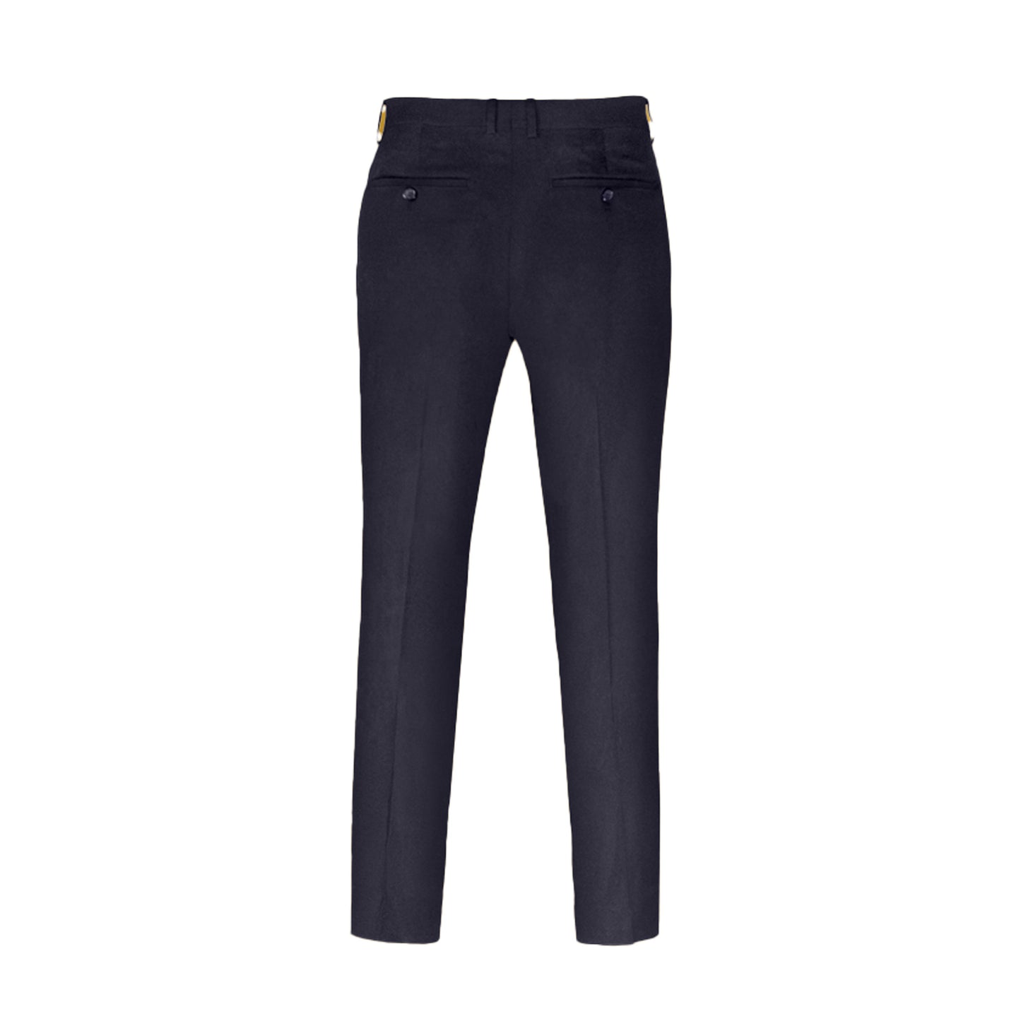 JetSeam Women's Gen2 Pilot Uniform Pants GS Navy Back View – Professional Tailored Fit with Hidden Pocket