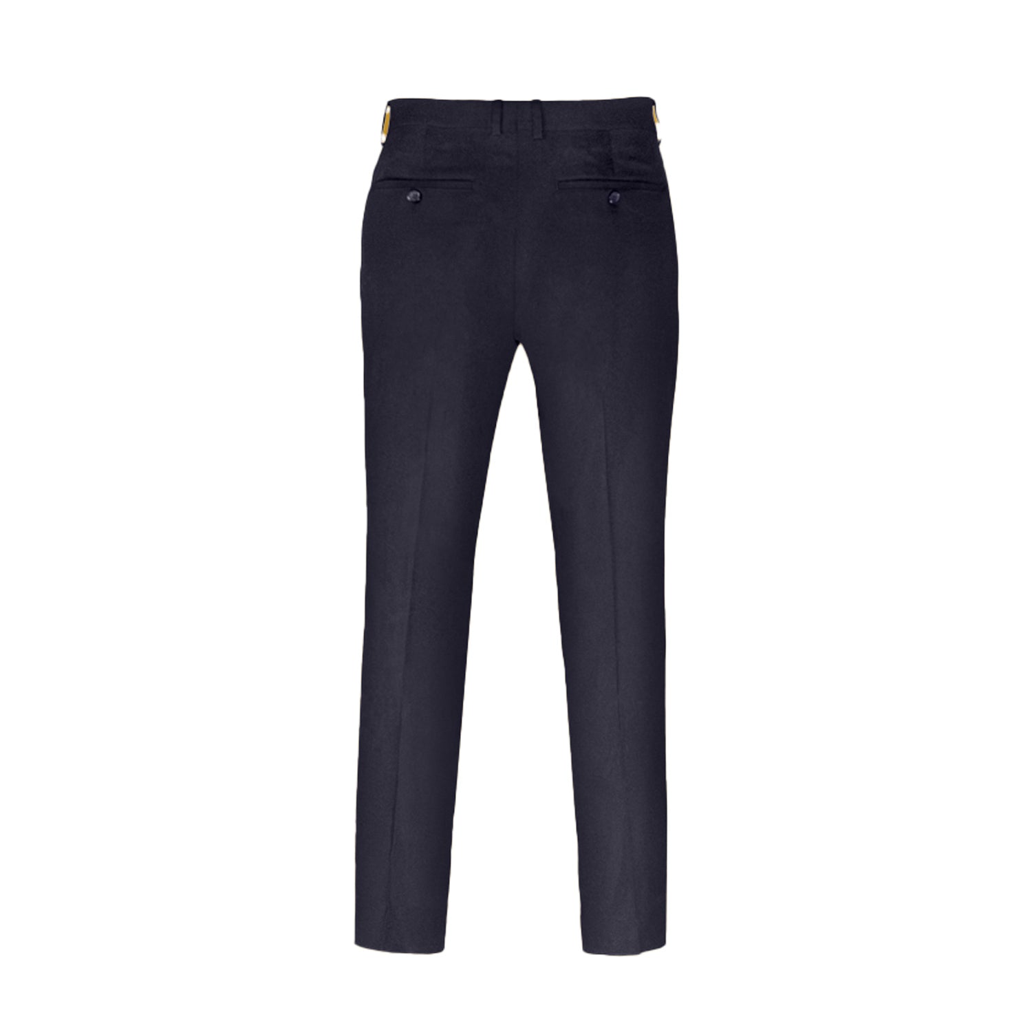 JetSeam Women's Gen2 Pilot Uniform Pants GS Navy Back View – Professional Tailored Fit with Hidden Pocket