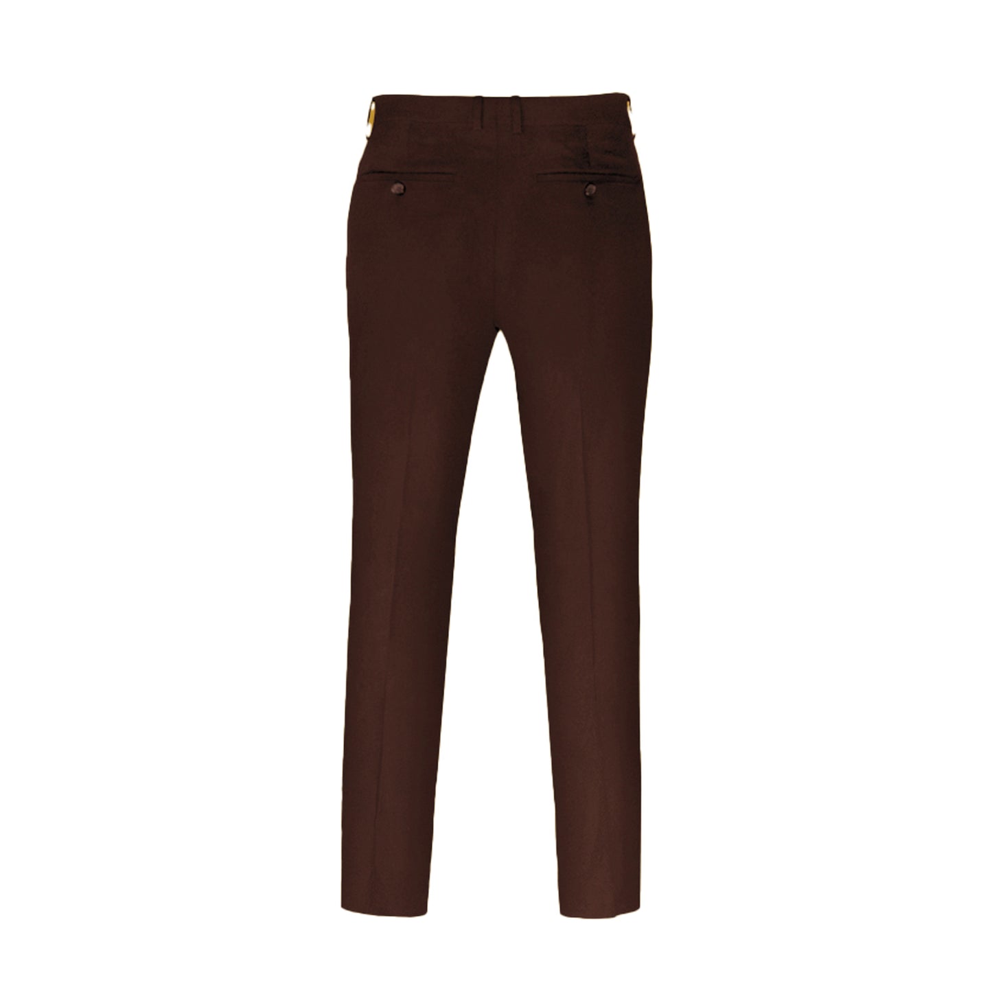 JetSeam Women's Gen2 Pilot Uniform Pants Standard Brown Back View – Professional Tailored Fit with Hidden Pocket