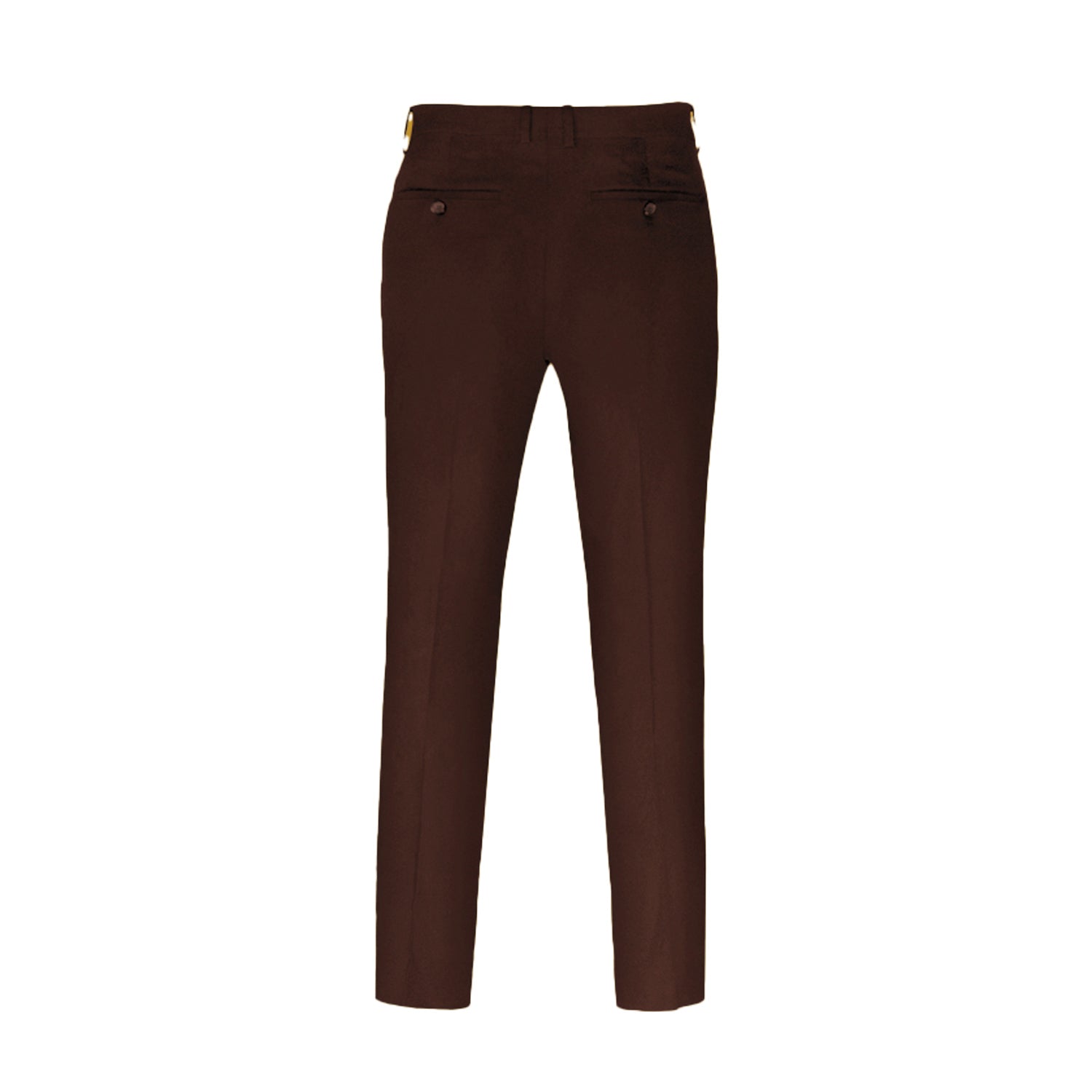 JetSeam Women's Gen2 Pilot Uniform Pants Standard Brown Back View – Professional Tailored Fit with Hidden Pocket