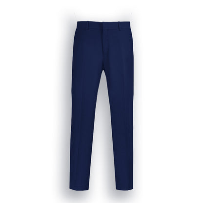 JetSeam Men's Gen2 Pilot Uniform Pants AK Blue Front View – 4-Way Stretch Wrinkle-Free