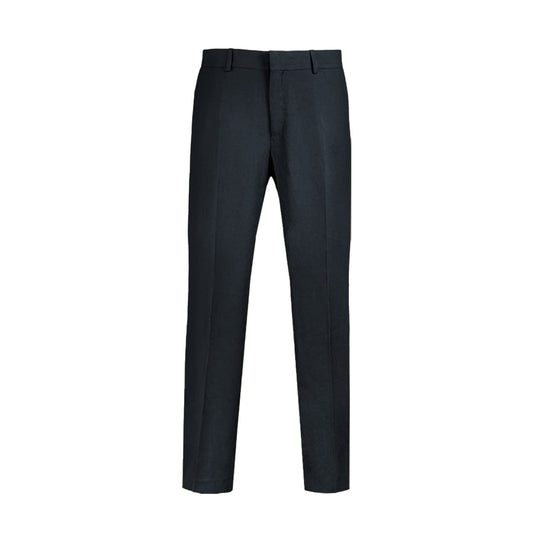 JetSeam Men's Gen2 Pilot Uniform Pants Standard Navy Front View – 4-Way Stretch Wrinkle-Free