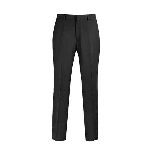 JetSeam Women's Gen2 Pilot Uniform Pants Black Front View – 4-Way Stretch Wrinkle-Free