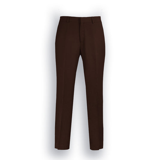 JetSeam Women's Gen2 Pilot Uniform Pants Standard Brown Front View – 4-Way Stretch Wrinkle-Free