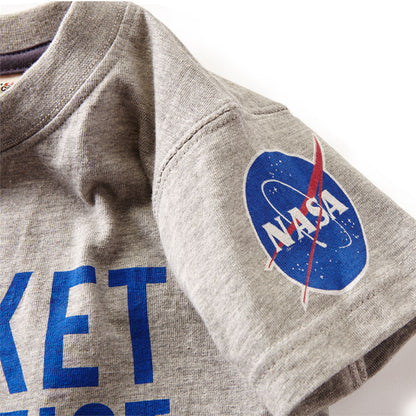 Red Canoe - Kids NASA T-Shirt, Side