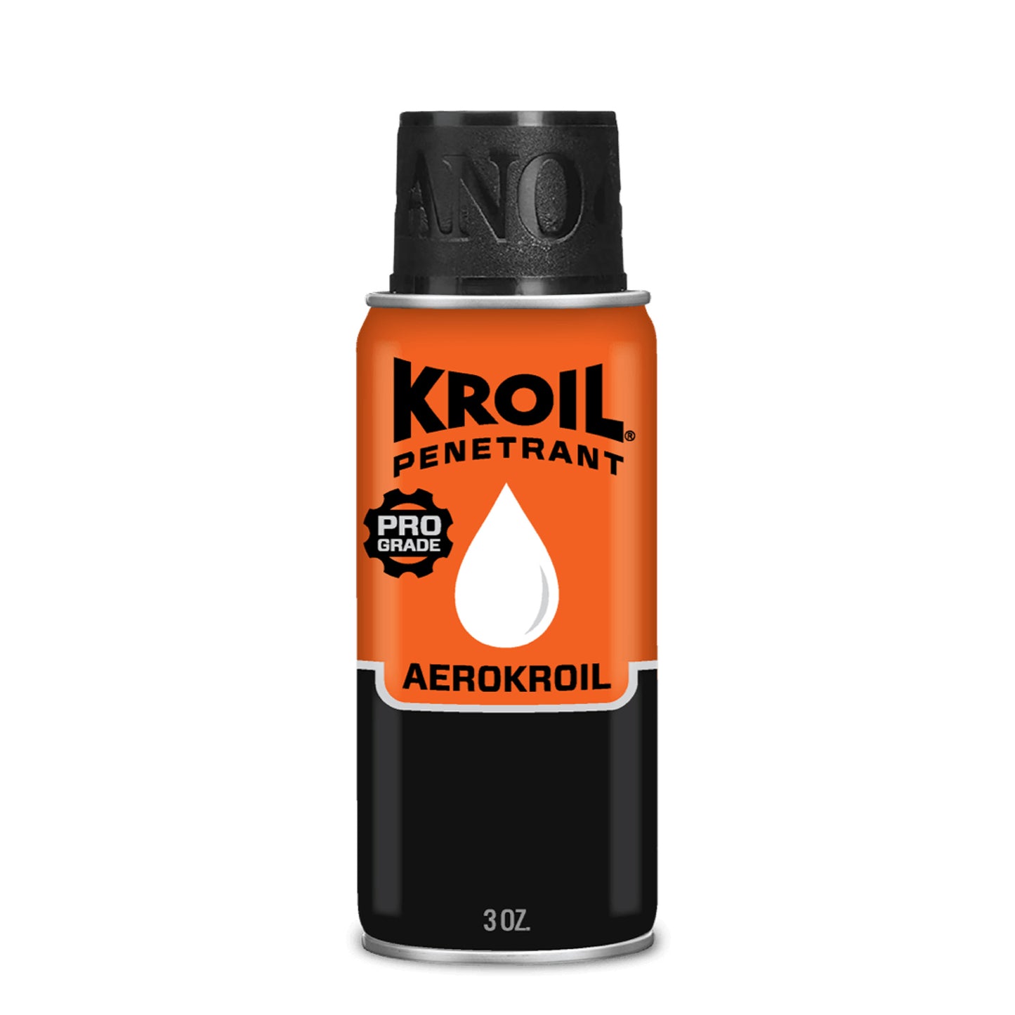 Kroil® AeroKroil® 3oz Penetrating Oil Aerosol – Pro Grade Rust Penetrant and Lubricant for Loosening Frozen Metal Parts