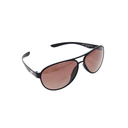 Kestrel Aviator Sunglasses spec sheet – product details, barcode, and gradient copper lens photo
