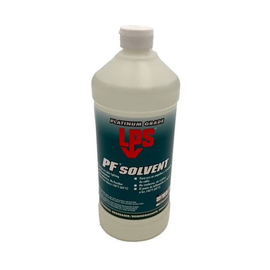LPS® PF® Solvent Liquid – Non-Chlorinated Industrial Degreaser, 32oz front