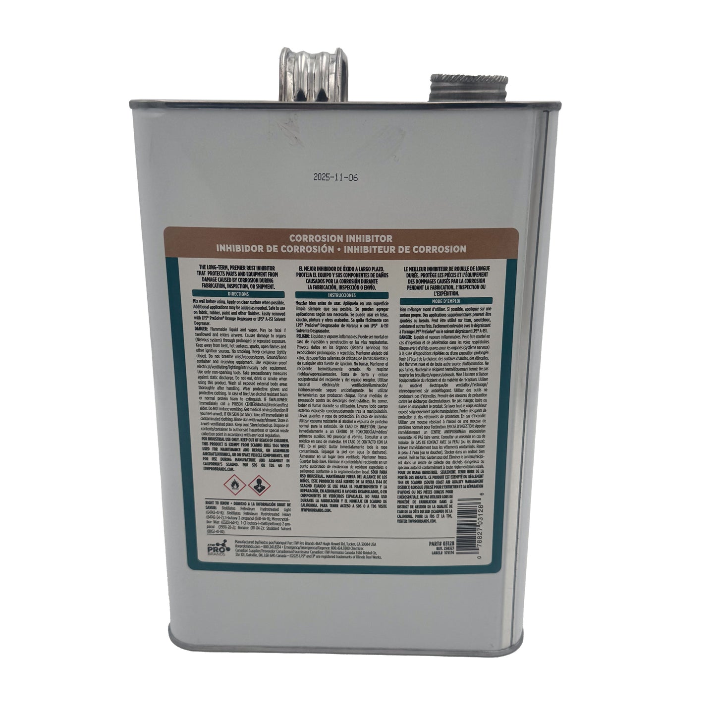 LPS® 3 Premier Rust Inhibitor – Liquid Gallon, 5 Gallon & Trigger Spray