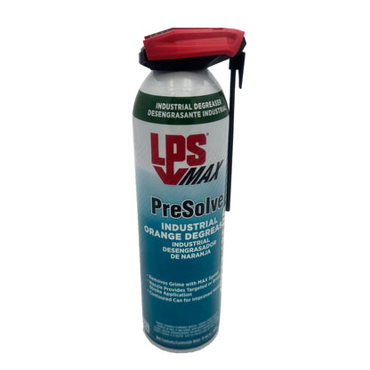 LPS® MAX PreSolve® Industrial Orange Degreaser – 15 oz Aerosol Spray