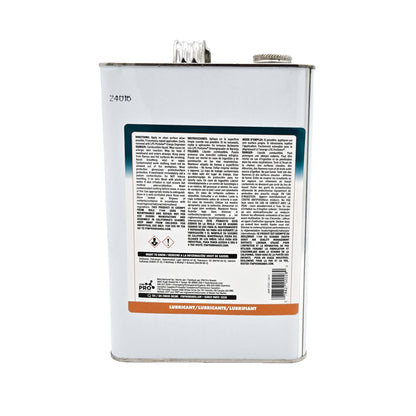 LPS TKX All-Purpose Lubricant 1 Gallon – Back View with Safety and Usage Information
