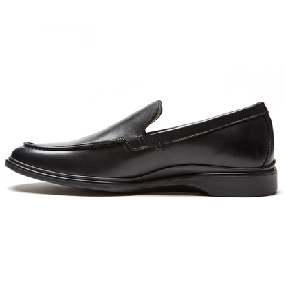 Amberjack The Loafer Obsidian black pilot dress loafer, left side view, full-grain leather slip-on | Right