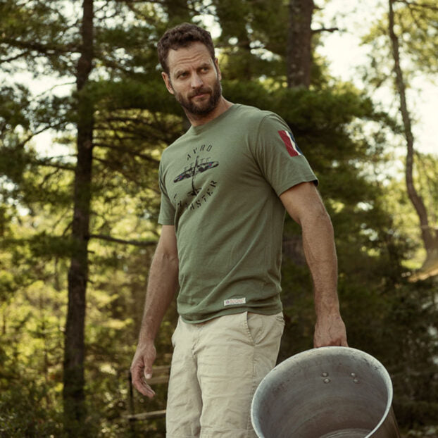 Red Canoe - Avro Lancaster T-Shirt, camping