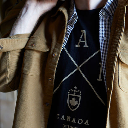 Red Canoe - Cross Canada T-Shirt, Lifestyle Side