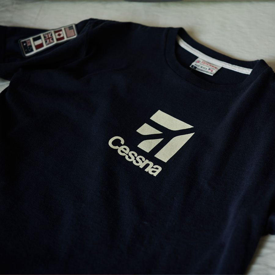 Red Canoe - Cessna Logo T-Shirt, Side