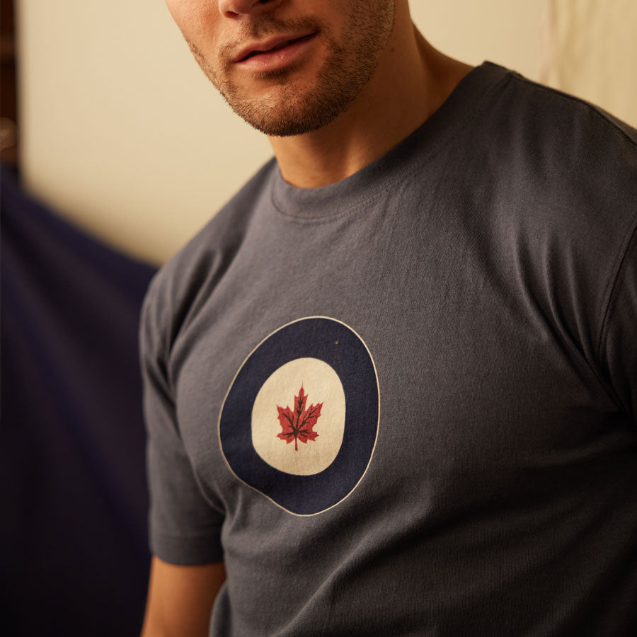 Red Canoe - Royal Canadian Air Force Roundel T-Shirt, Lifestyle Front