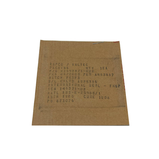 M25988-1-022 Fluorosilicone Rubber Aircraft O-ring / Packing